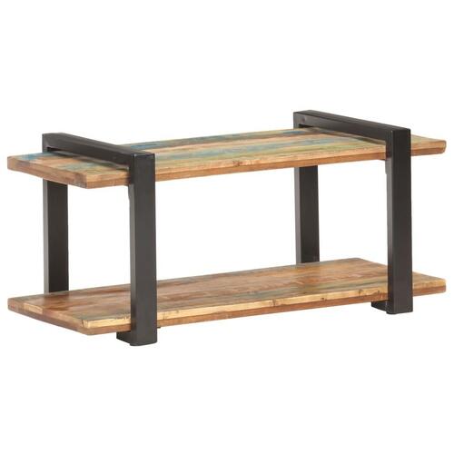 Tv-skab 90x40x40 cm massivt genbrugstræ