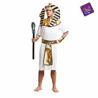 Kostume til voksne Egyptian Gold Hvid