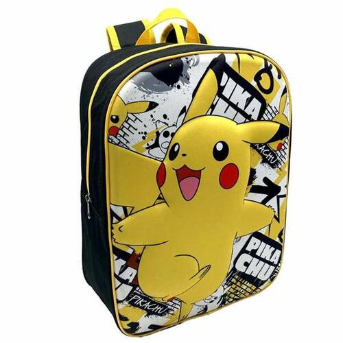 3D Skoletaske Pokémon Pikachu 40 x 30 x 15 cm