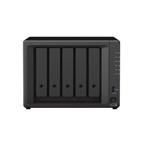 NAS-netværkslagring Synology DS1522+ Sort AMD Ryzen R1600