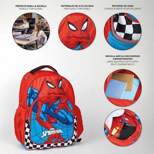 Skoletaske Spider-Man Rød 32 x 15 x 42 cm