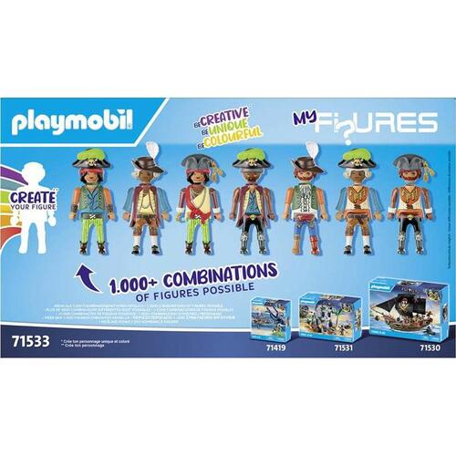 Playset Playmobil Pirates 71533 83 Dele