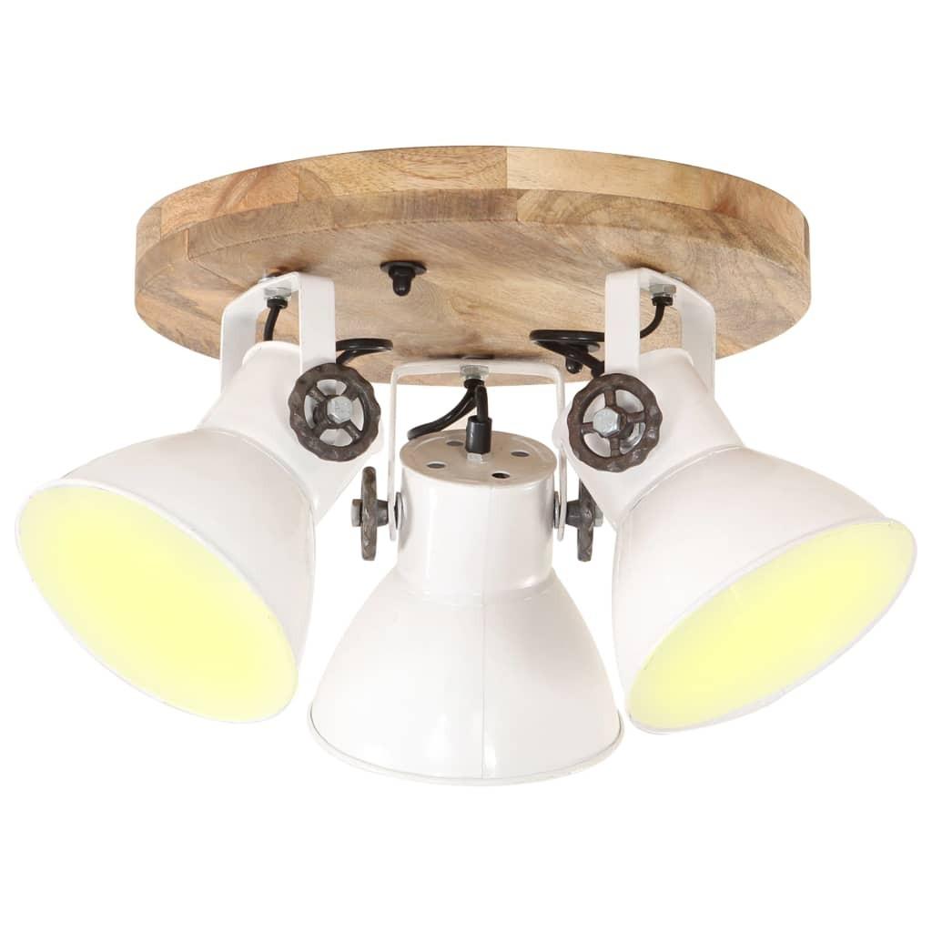 Industriel loftlampe 25 W 42x27 cm E27 hvid