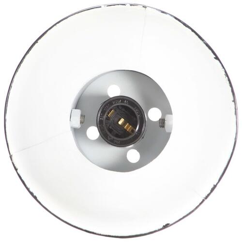 Industriel skrivebordslampe 58x18x90 cm E27 rund mat sort