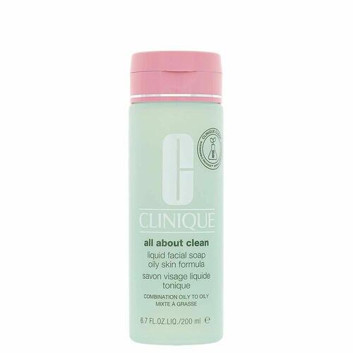 Ansigtsrens i gel-form Liquid Facial Soap Oily Skin Clinique KI00830 200 ml (1 enheder)