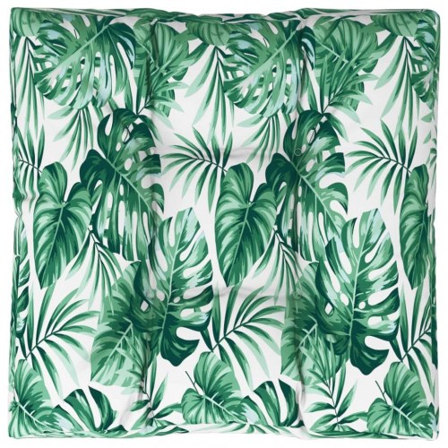 Pallehynde 80 x 80 x 12 cm - bladmønster