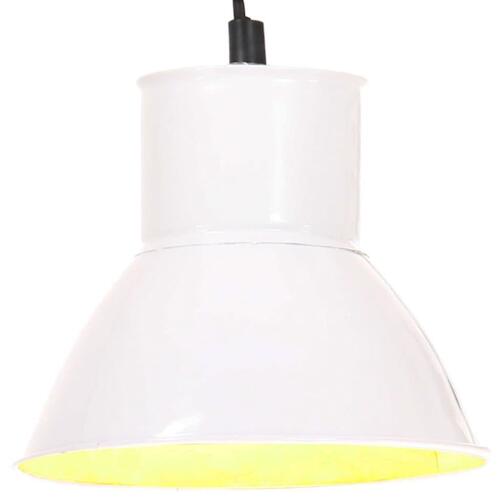 Hængelampe 25 W rund 17 cm E27 hvid