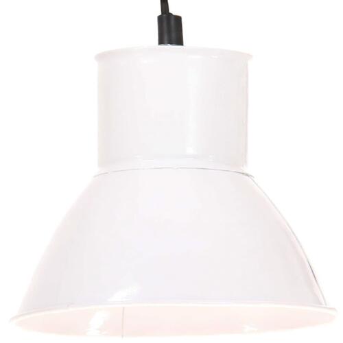 Hængelampe 25 W rund 17 cm E27 hvid