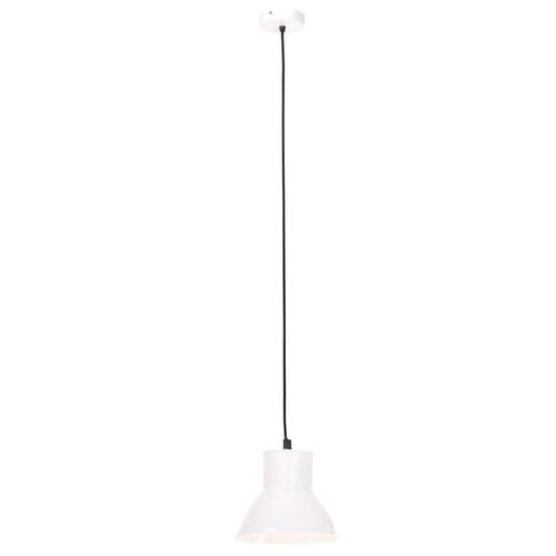 Hængelampe 25 W rund 17 cm E27 hvid