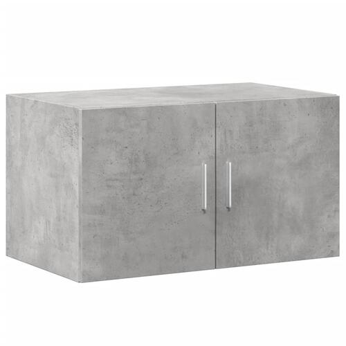 Skab 70x42,5x225 cm konstrueret træ betongrå
