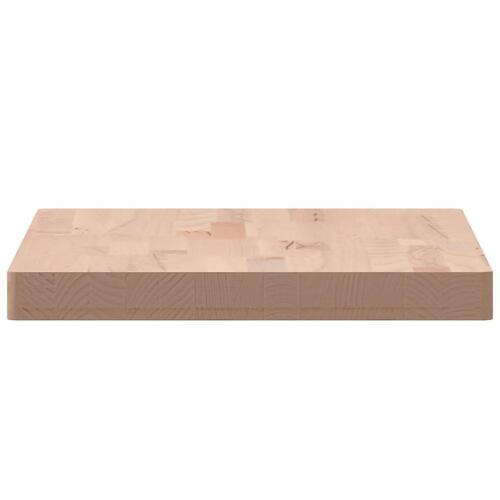 Skærebræt 60x40x4 cm massivt bøgetræ