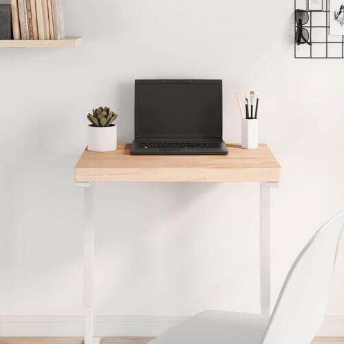 Bordplade 60x40x4 cm rektangulær massivt bøgetræ