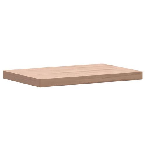 Bordplade 60x40x4 cm rektangulær massivt bøgetræ
