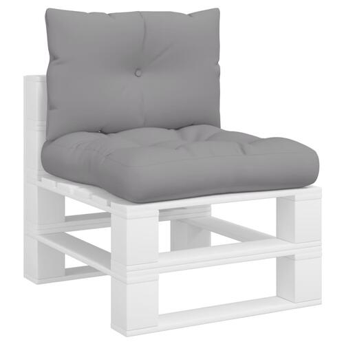 Pallehynder 2 stk. stof grå