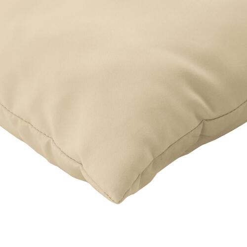 Pallehynder 2 stk. stof beige