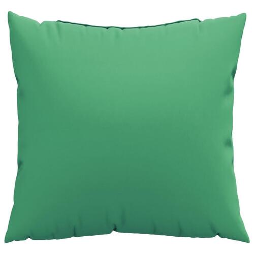 Sofapuder 4 stk. 50x50 cm stof grøn