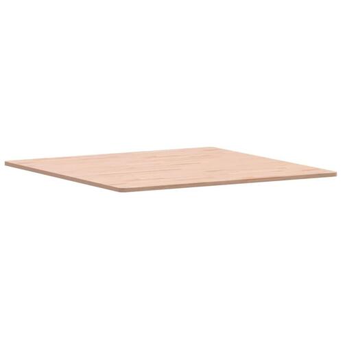 Bordplade 90x90x1,5 cm firkantet massivt bøgetræ