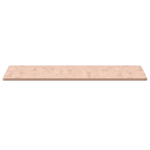 Bordplade 90x90x1,5 cm firkantet massivt bøgetræ