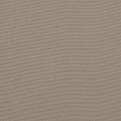 Pallehynde 60x60x12 cm stof gråbrun