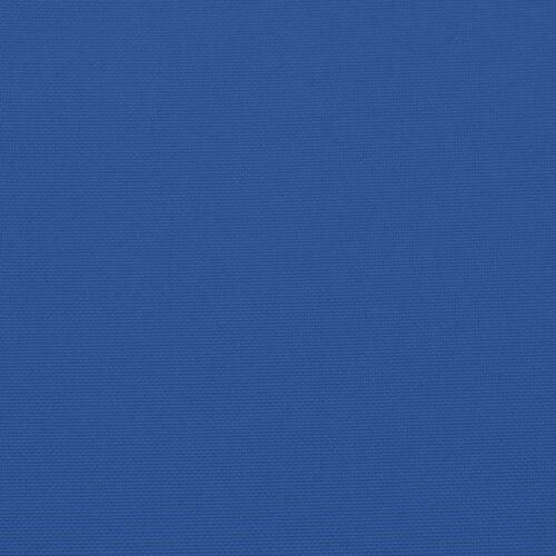 Pallehynde 60x60x12 cm stof kongeblå