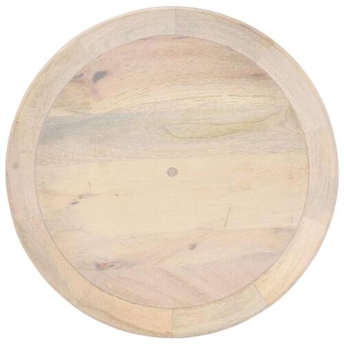 Sidebord Ø50x55 cm massivt mangotræ