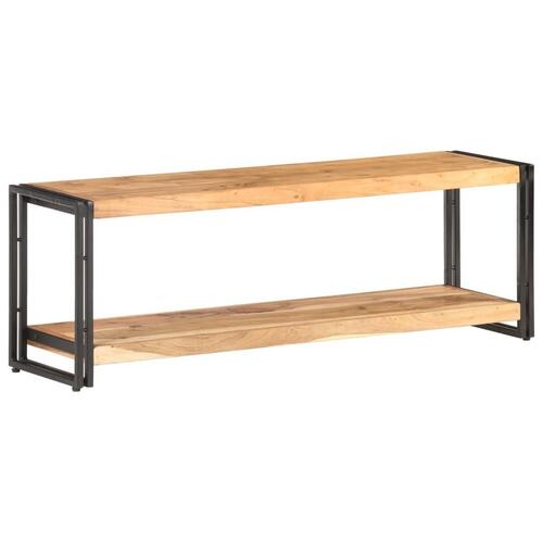 Tv-skab 120x30x40 cm massivt akacietræ
