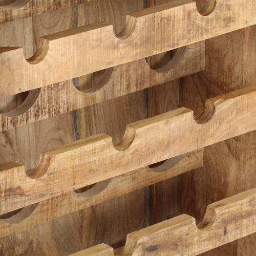 Vinreol 62x33x78,5 cm ru mangotræ