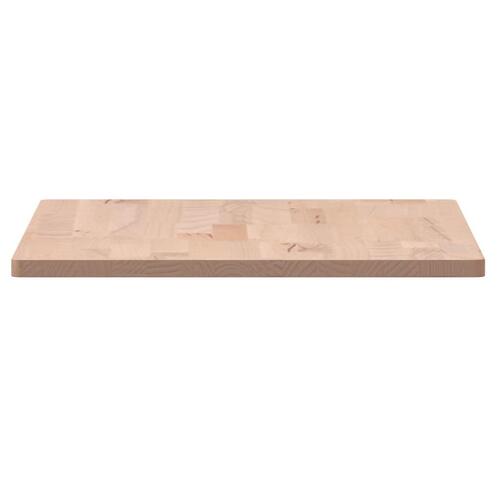 Bordplade 60x40x1,5 cm rektangulær massivt bøgetræ