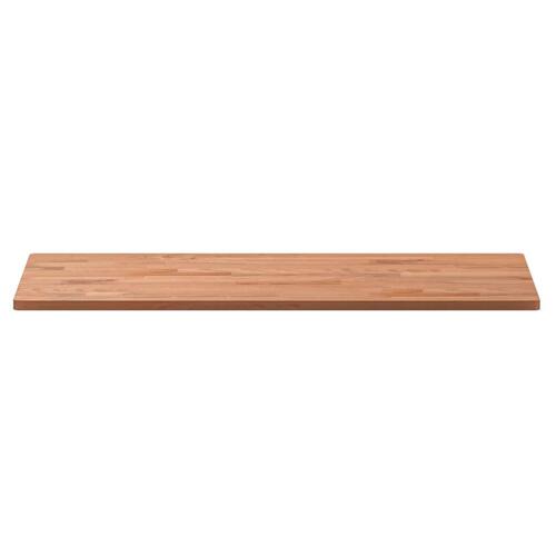 Bordplade til badeværelse 80x40x1,5 cm ubehandlet massiv bøg