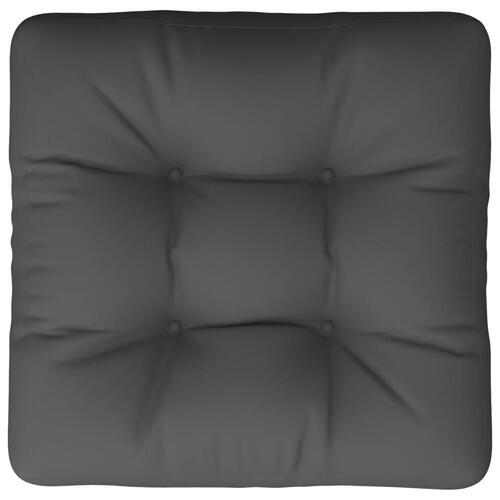 Pallehynde 60x60x12 cm stof grå