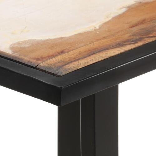 Spisebord 120 cm massivt genbrugstræ