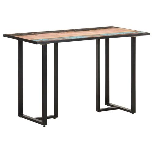 Spisebord 120 cm massivt genbrugstræ