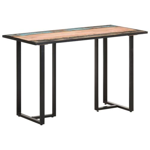 Spisebord 120 cm massivt genbrugstræ