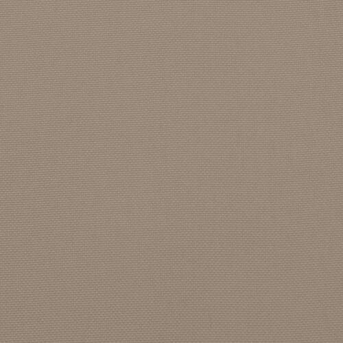 Pallehynde 120x80x12 cm stof gråbrun