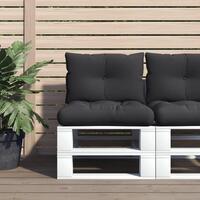 Pallehynder 2 stk. stof sort
