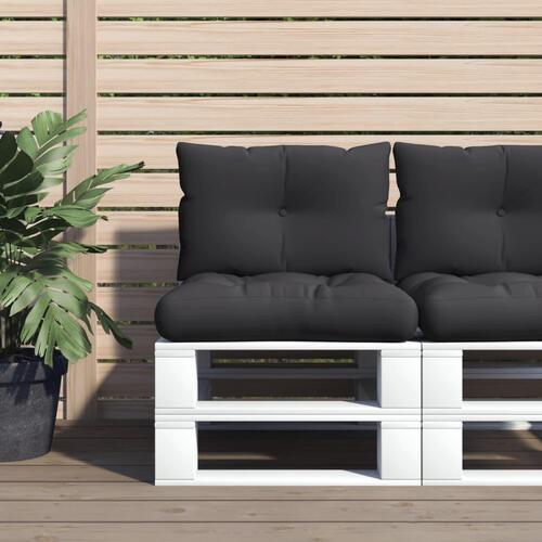 Pallehynder 2 stk. stof sort
