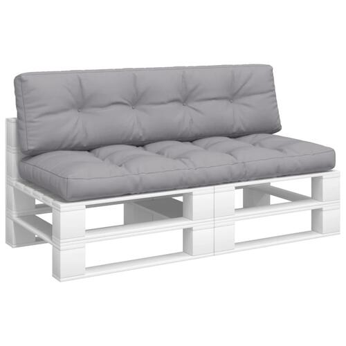 Pallehynder 2 stk. stof grå