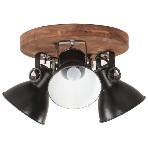 Industriel loftlampe 25 W 42x27 cm E27 mat sort