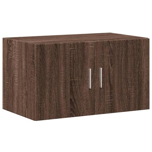 Skab 70x42,5x225 cm konstrueret træ brun egetræsfarve