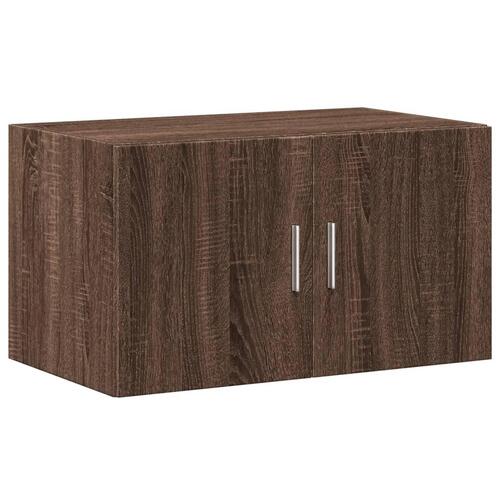 Skab 70x42,5x225 cm konstrueret træ brun egetræsfarve