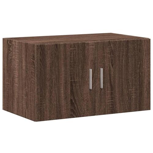 Skab 70x42,5x225 cm konstrueret træ brun egetræsfarve