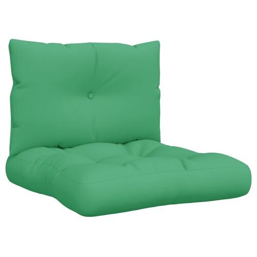 Pallehynder 2 stk. stof grøn