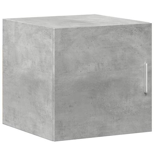 Skab 40x42,5x225 cm smalt konstrueret træ betongrå