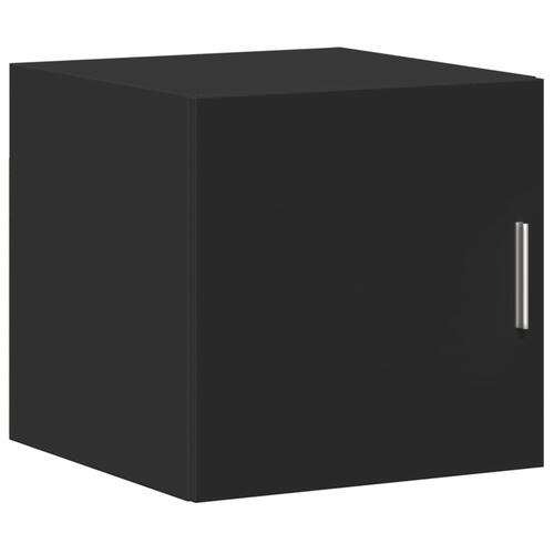 Skab 40x42,5x225 cm smalt konstrueret træ sort