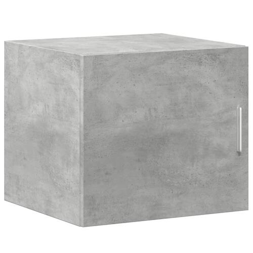 Skab 45x42,5x225 cm smalt konstrueret træ betongrå