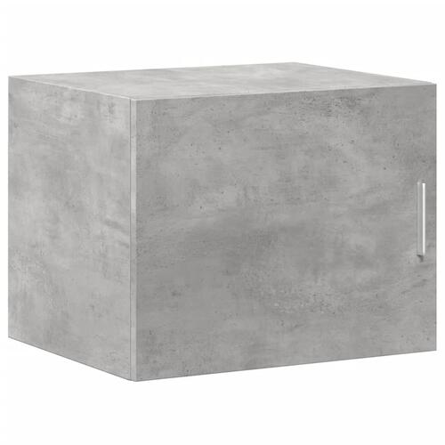 Skab 50x42,5x225 cm smalt konstrueret træ betongrå