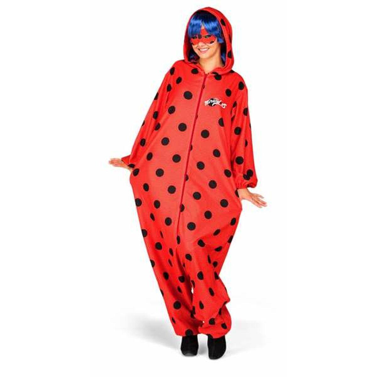 Kostume til voksne - LadyBug (XS) billede