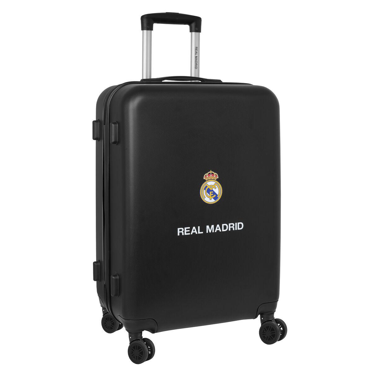 Real Madrid C.F. håndbagage-kuffert 24'' - marineblå, 40 × 63 × 26 cm