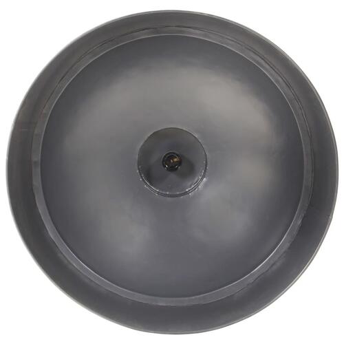 Industriel hængelampe 32 cm E27 grå