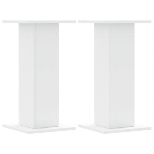 Plantestativer 2 stk. 30x30x60 cm konstrueret træ hvid